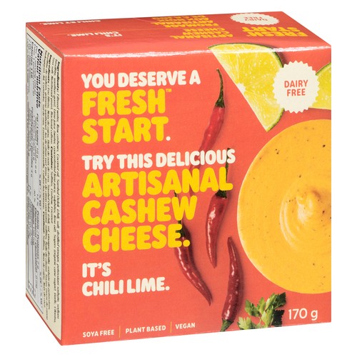 Fresh Start Dairy Free Cheese Chili Lime 170 g