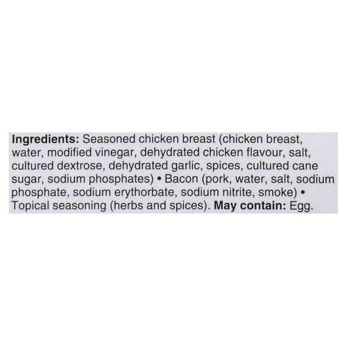 Marcangelo Gluten-Free Chicken Medallion Bacon Wrapped 300 g