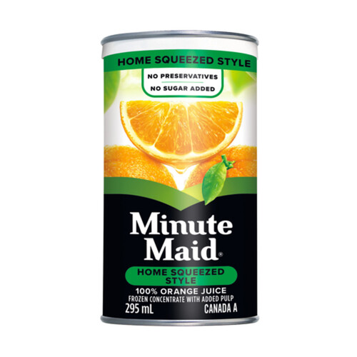 Minute Maid Frozen Concentrate Orange Juice Home Squeezed Style 295 ml