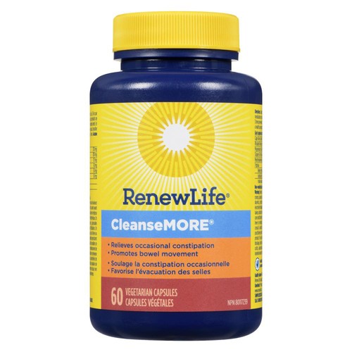 Renew Life Supplement Cleanse More Vegetarian Capsules 60 Count