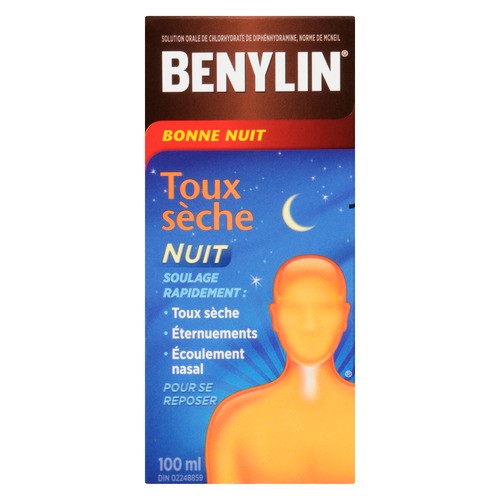 Benylin Dry Cough Night Cough Syrup 100 ml