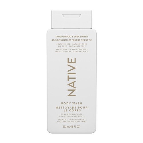 Native Body Wash Sandal Wood & Shea Butter 532 ml