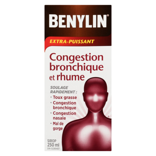 Benylin Cough Syrup Extra Strength 250 ml