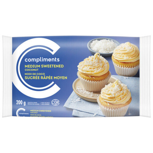 Compliments Sweetened Medium Dessicated Coconut 200 g