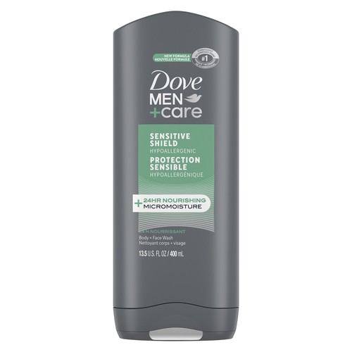 Dove Men+Care Sensitive Shield Body And Face Wash Technology 400 ml