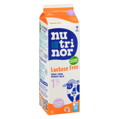 Nutrinor Lactose-Free 1% Milk 1 L