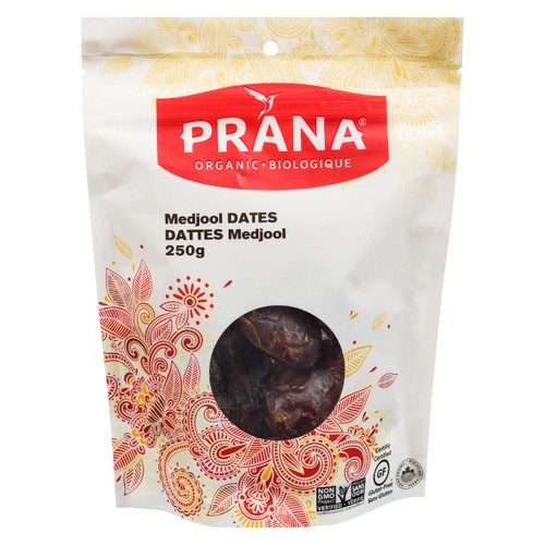 Prana Organic Gluten-Free Medjool Dates 250 g