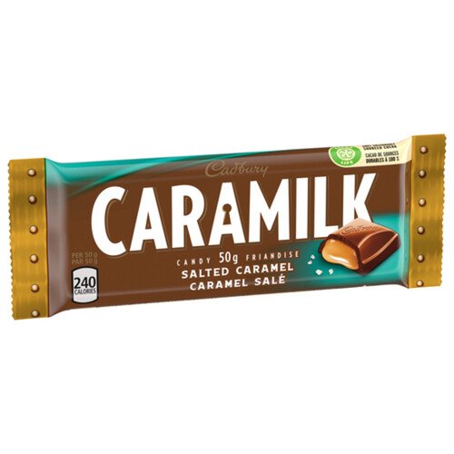 Caramilk Chocolate Bar Salted Caramel 50 g