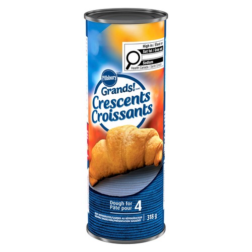 Pillsbury Grands! Crescents Dough 4 Rolls 318 g