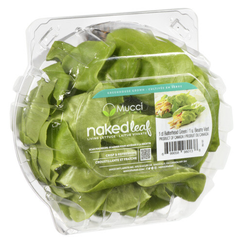 Naked Leaf Lettuce Green Butter 1 Count