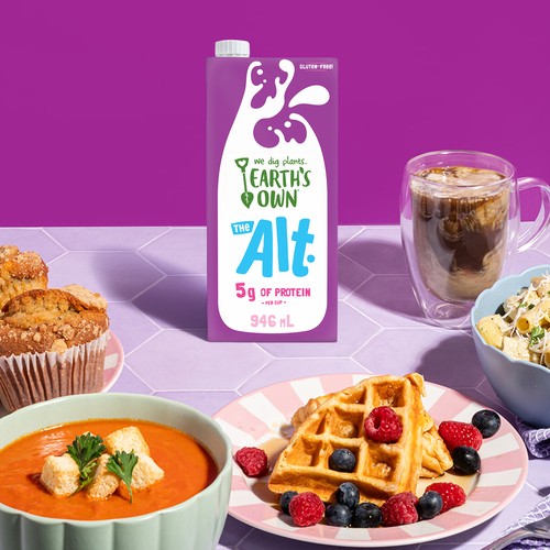 Earth's Own The Alt Gluten-Free Dairy Milk Alternative Beverage 946 ml