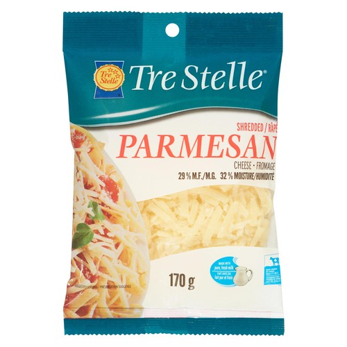 Tre Stelle Shredded Parmesan 170 g