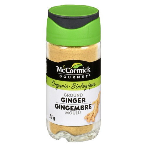 McCormick Gourmet Organic Spice Ground Ginger 27 g