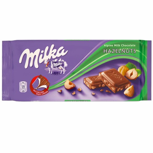 Milka Hazelnut Chocolate 100 g