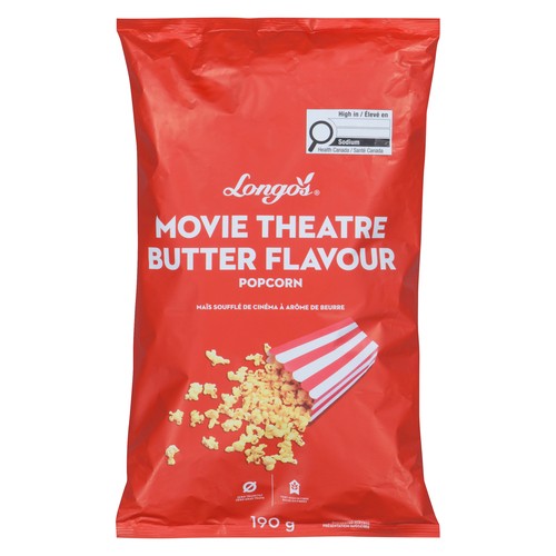 Longo's Popcorn Movie Theatre Butter 190 g