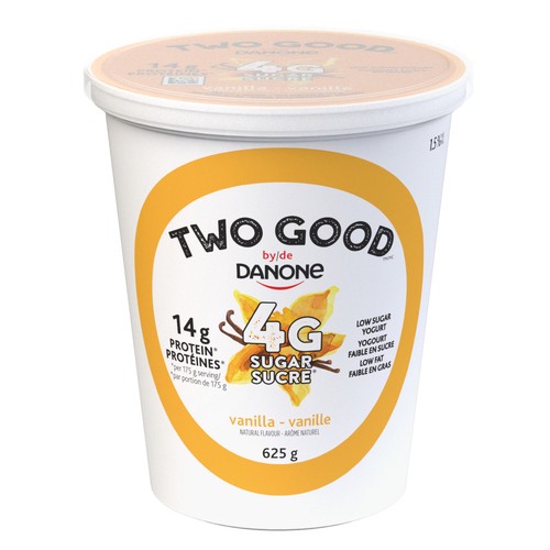 Two Good Low Sugar Yogurt Vanilla Value Tub 625 g