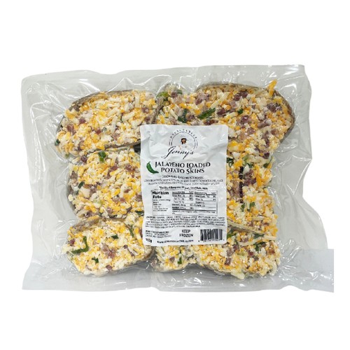 Jenny's Delectables Gourmet Stuff'd Potato Skins Jalapeno Loaded 700 g