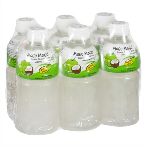 Mogu Mogu Coconut Juice With Nada De Coco 6 x 320 ml (bottles)