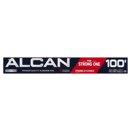 Alcan Aluminum Foil The Strong One 12 Inch x 100 Feet 