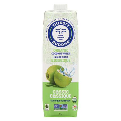 Thirsty Buddha Coconut Water 100% Natural 1 L