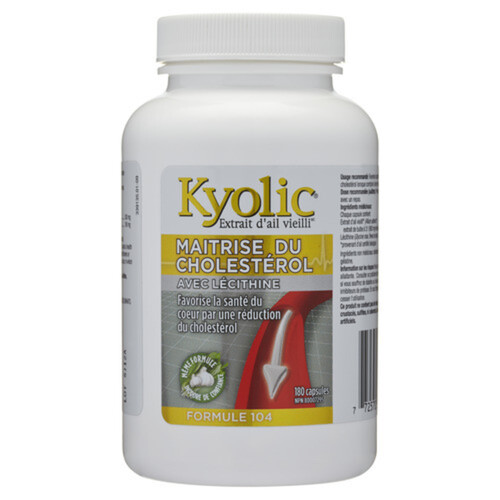 Kyolic Lecithin Cholesterol Control Formula 104 With Lecithin 180 EA