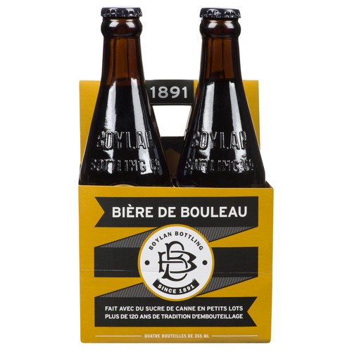 Boylan Soft Drink Birch Beer 4 x 355 ml (bottles)
