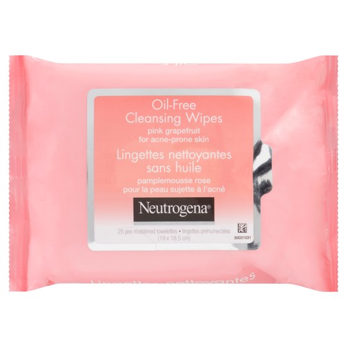 Neutrogena Wipes Pink Grapefruit 25 Sheets