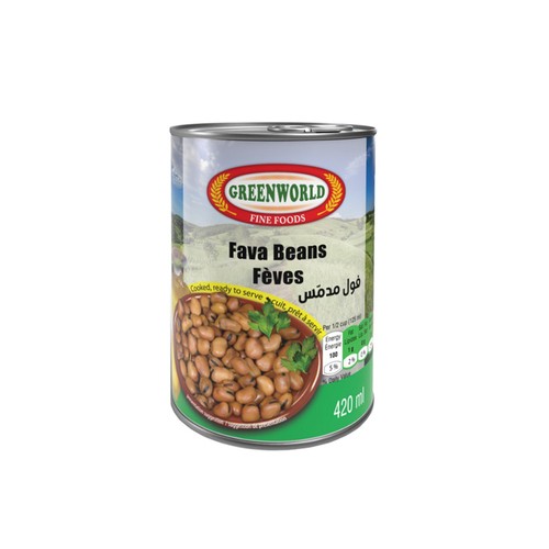 Greenworld Canned Fava Beans 420 g