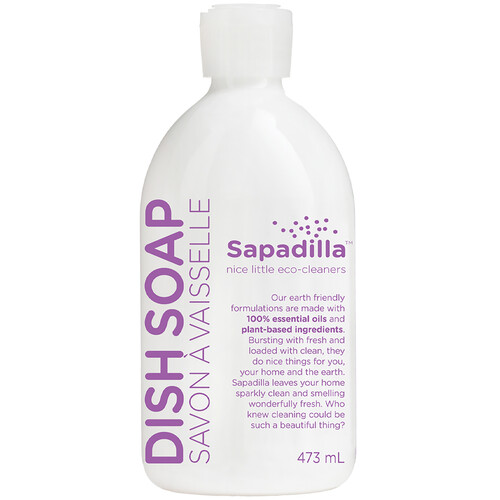Sapadilla Dish Soap Sweet Lavender + Lime 473 ml