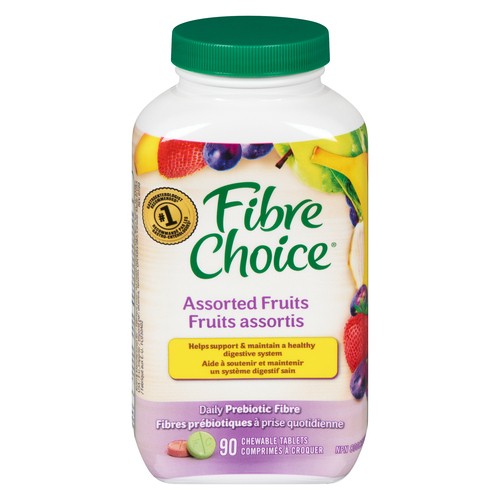 Fiber Choice Daily Probiotic Fiber Tablets Assorted Fruits 90 EA
