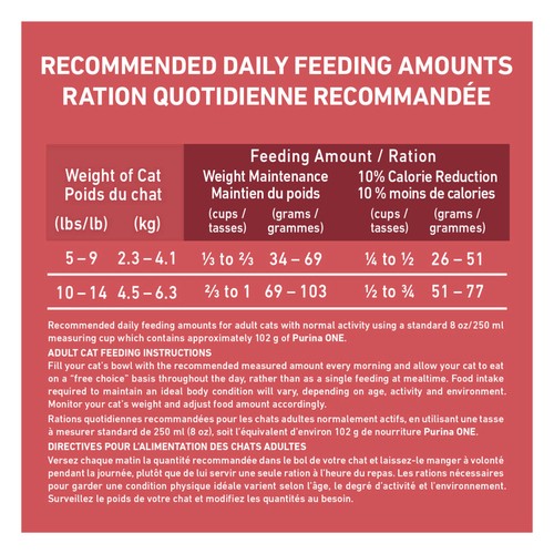 Purina One Indoor Advantage Dry Cat Food Salmon 1.8 kg