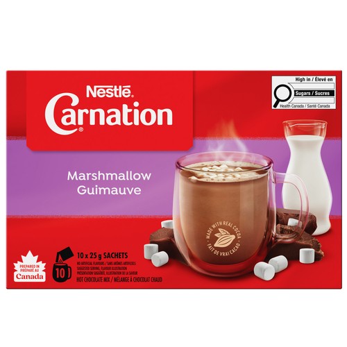 Nestlé Carnation Hot Chocolate Mix Marshmallow 10 x 25 g