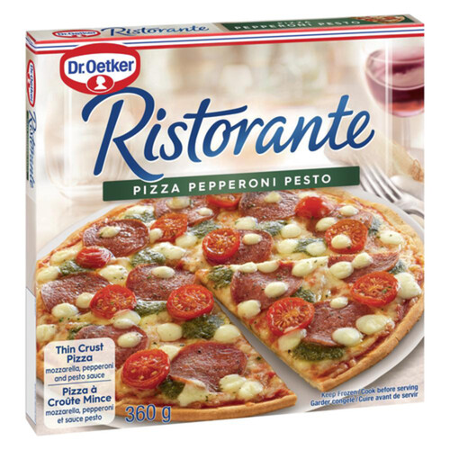 Dr. Oetker Ristorante Frozen Pizza Pepperoni Pesto 360 g