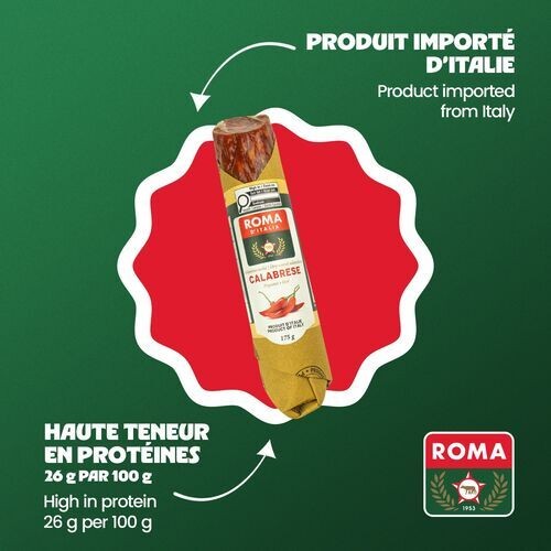 Roma D'Italia Calabrese Salamino Hot 175 g