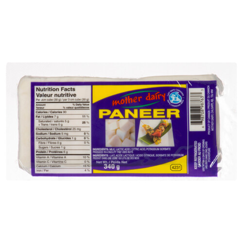 Mother Dairy Fresh Paneer 345 g