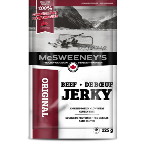McSweeney's Gluten-Free Jerky Original Beef 125 g