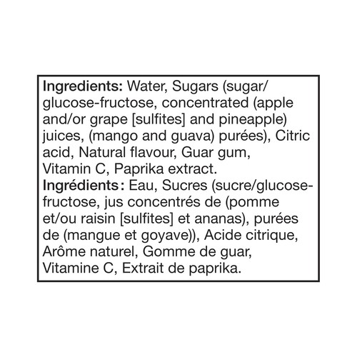 Del Monte Four Seasons Juice Blend Mango Pineapple Guava 1 L