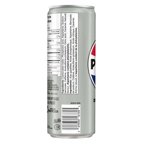 Pepsi Diet Soft Drink Slim 355 ml (can)