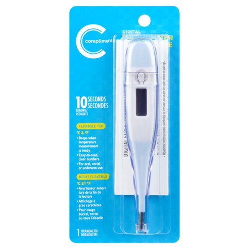 Compliments Digital 10 Second Thermometer 1EA