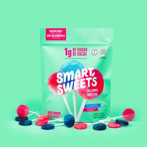 SmartSweets Candy Lollipops 86 g