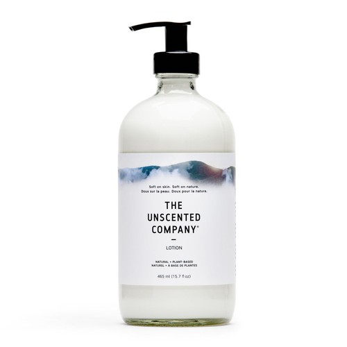The Unscented Company Glass Lotion Body Hands 500 ml