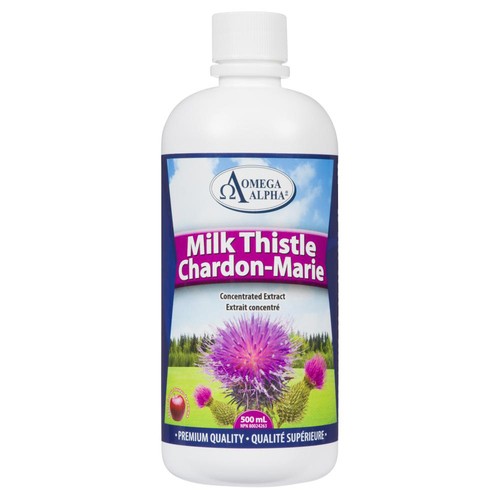 Omega Alpha Milk Thistle Apple Flavour 500 ml