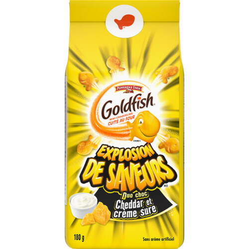 Pepperidge Farm Goldfish Crackers Flavour Blasted Cheddar & Sour Cream 180 g