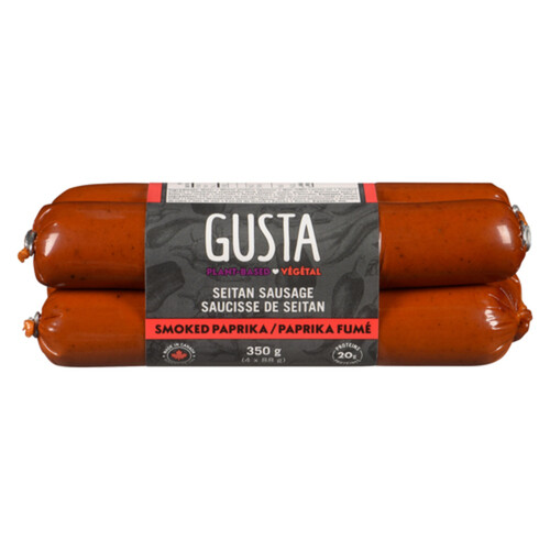 vaas zwart Perth Blackborough Voilà | Online Grocery Delivery - Gusta Sausage Smoked Paprika Vegan 12X350G