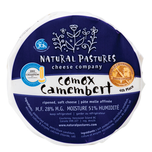 Natural Pastures Comox Camembert