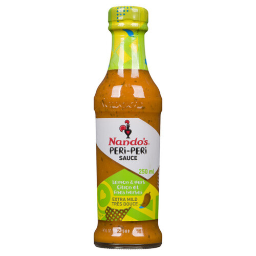 Nandos Peri-Peri Sauce Lemon & Herb 250 ml