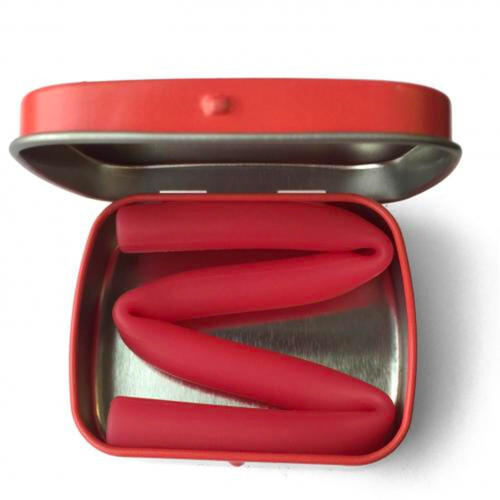 Silikids Reusable Tin Spice Straw