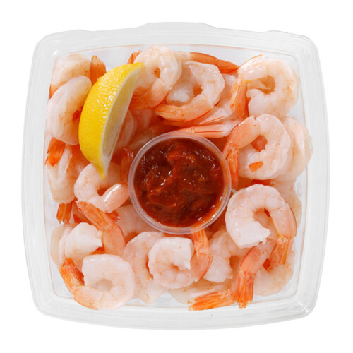 Cooked Shrimp With Cocktail Sauce 570 g