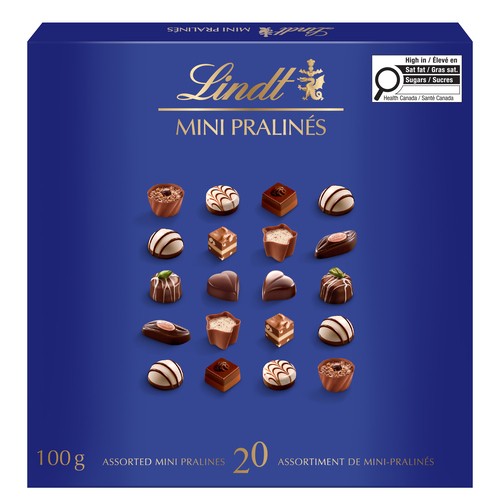 Lindt Chocolate Box Mini Praline Assorted 100 g