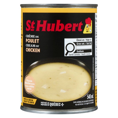 St-Hubert Soup Cream Of Chicken 540 ml